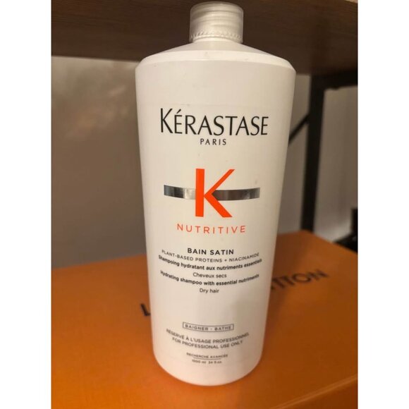 🧴 Kérastase Nutritive Bain Satin 1000 mL – Hydrating Shampoo for Dry Hair - Picture 1 of 1